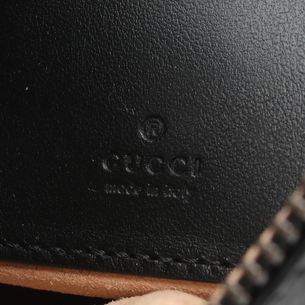 Gucci GG Marmont Handbag Leather Black - Picture 4 of 4